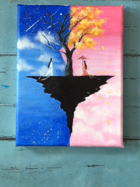 Идеи для рисования гуашью