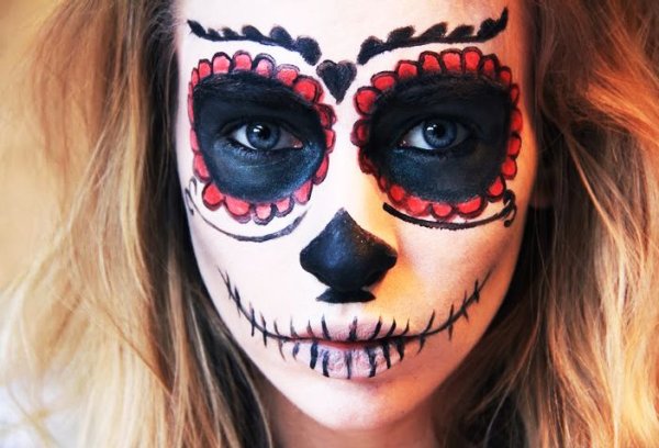 Макияж на Хэллоуин для детей