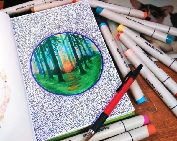 Простые идеи для рисования