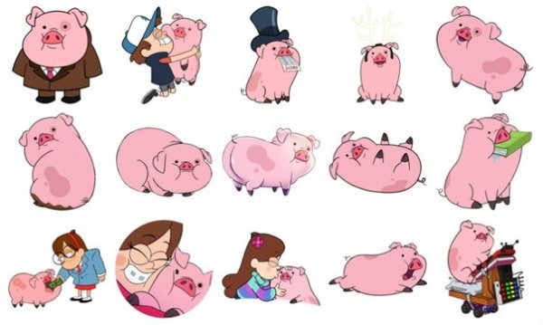 Гравити Фолз герои Пухля