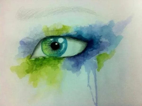 Рисунки акварелью лёгкие и красивые