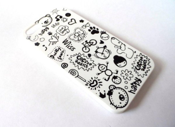 Разрисовка чехла для телефона