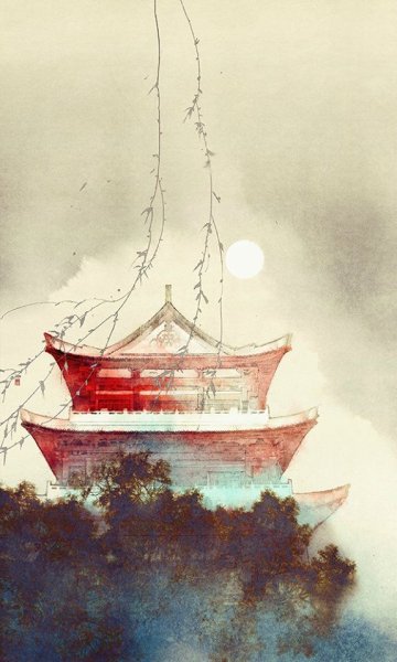 Японская акварель