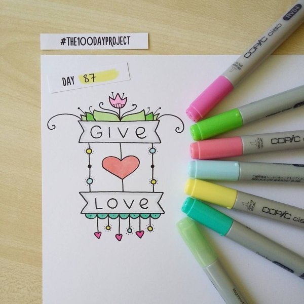 Рисование маркерами для детей