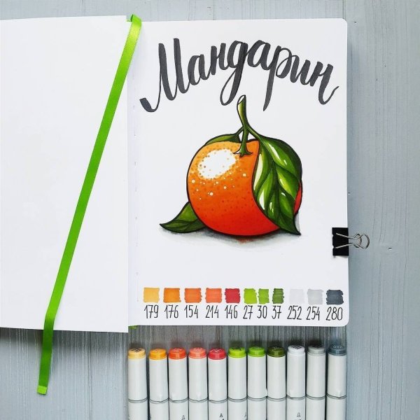 Классные идеи для рисунков маркерами