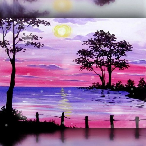 Пейзажи для срисовки