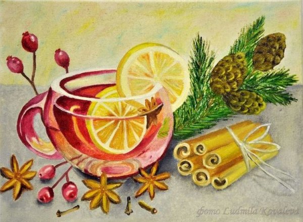 Новогодний натюрморт