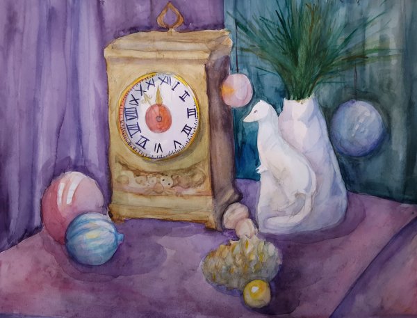 Новогодний натюрморт