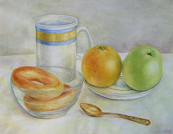 Натюрморт рисунок