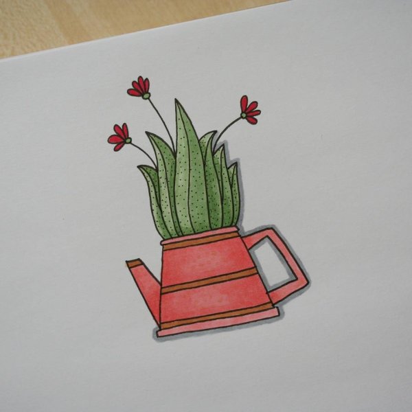 Простые растения маркерами