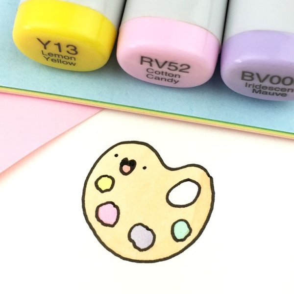 Маленькие картиночки маркерами лёгкие