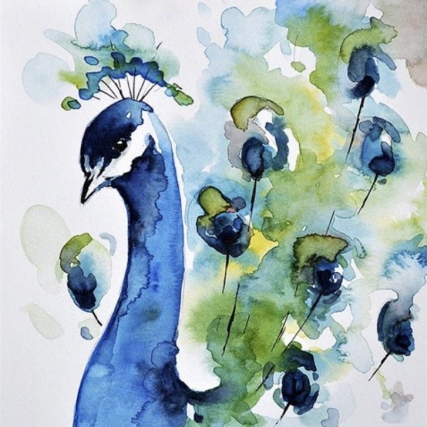 Натюрморт акварелью для детей