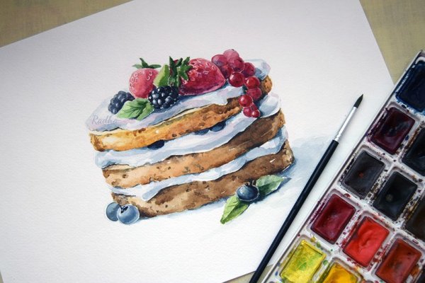 Рисование акварелью скетчинг