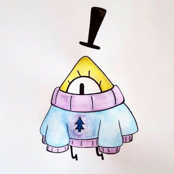 Рисунки Гравити Фолз Билл