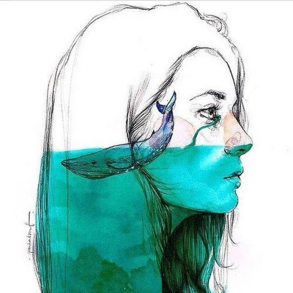 Грустные рисунки