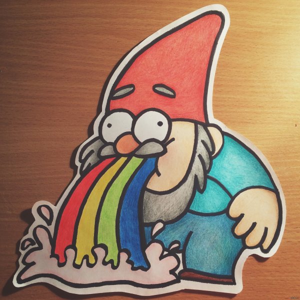 Гном Гравити Фолз Радуга