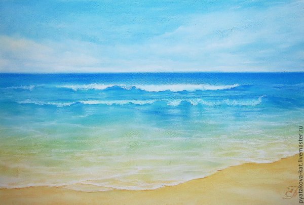 Морской пейзаж для детей