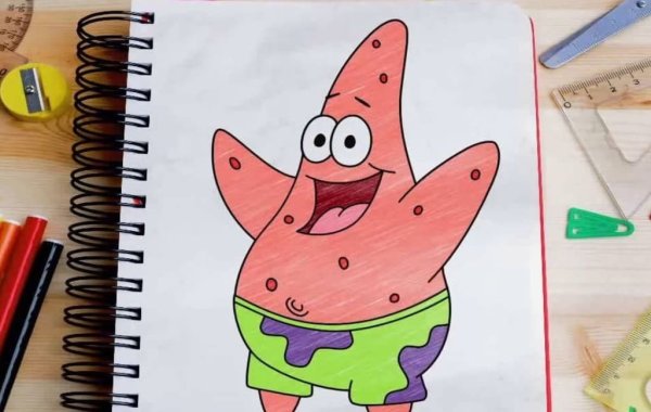 Рисунки для срисовки лёгкие фломастером