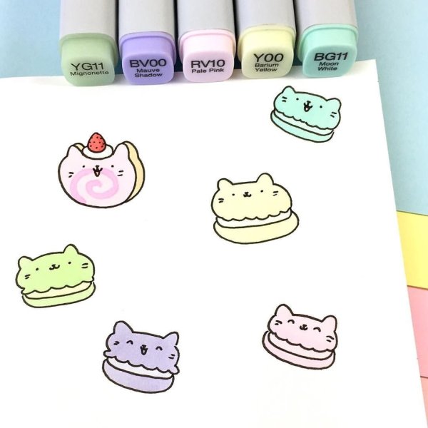 Идеи для рисования кавайные