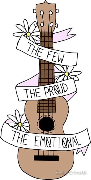 Тату укулеле эскиз