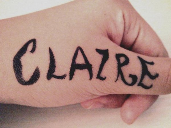 Татуировки маркером