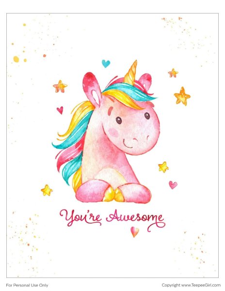 Акварельных Единороги