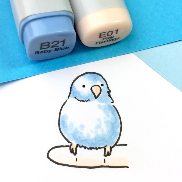 Милые рисунки маркерами легкие