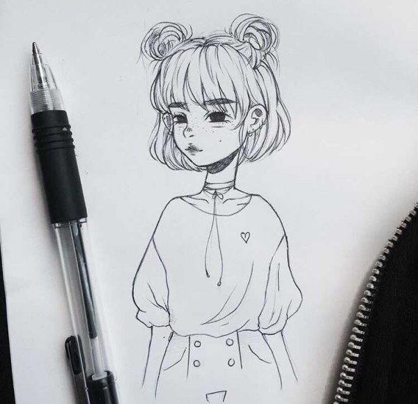 Персонажи для скетчбука