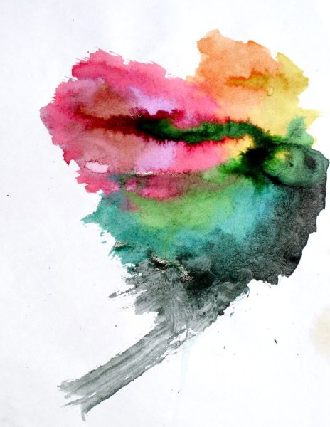 Акварельные разводы