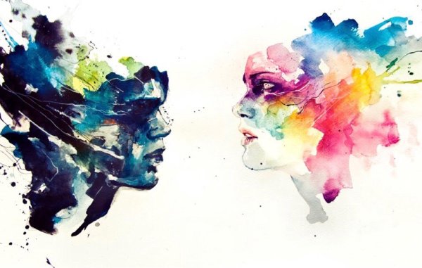 Акварельная абстракция