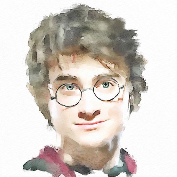 Портрет акварелью Энди Уорхол