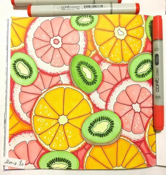 Скетчбук для маркеров