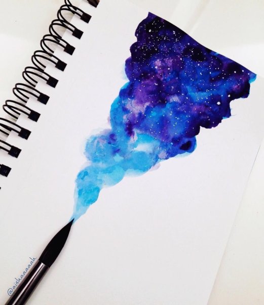 Рисунки космоса для срисовки