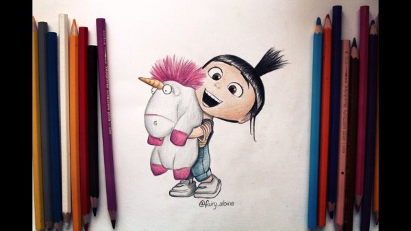 Гадкий я Агнес и Единорог