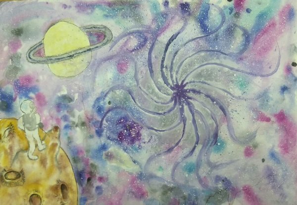 Перламутровая акварель