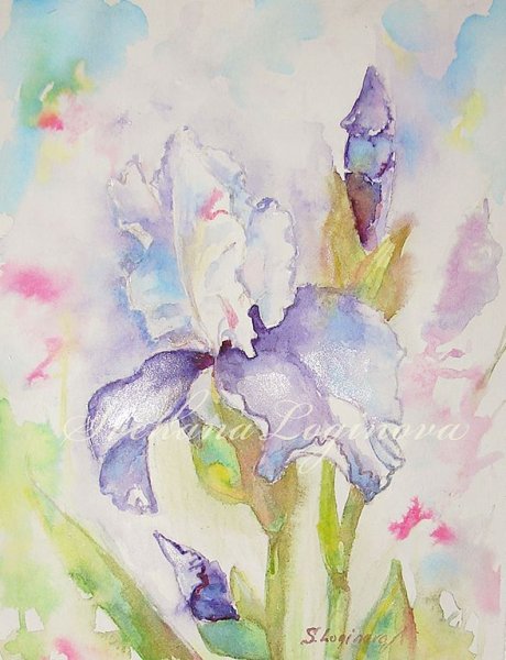 Планеты акварелью