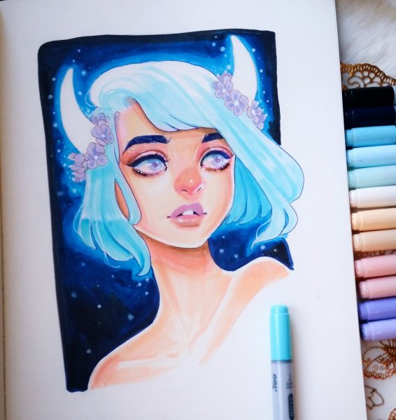 Скетч маркеры Copic