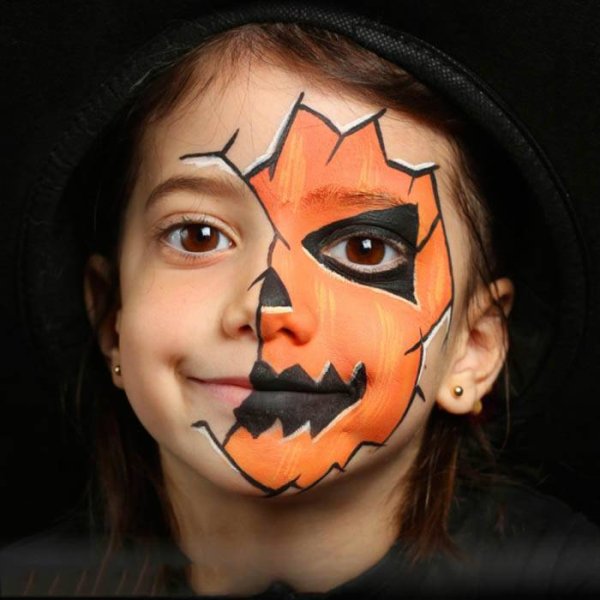 Макияж на Хэллоуин для детей