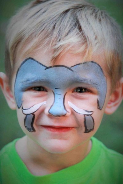 Легкий детский грим