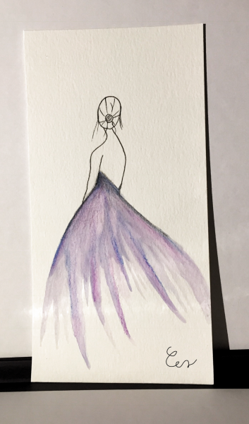 Рисунки акварелью лёгкие