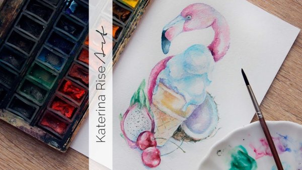 Акварель и Акварельные карандаши