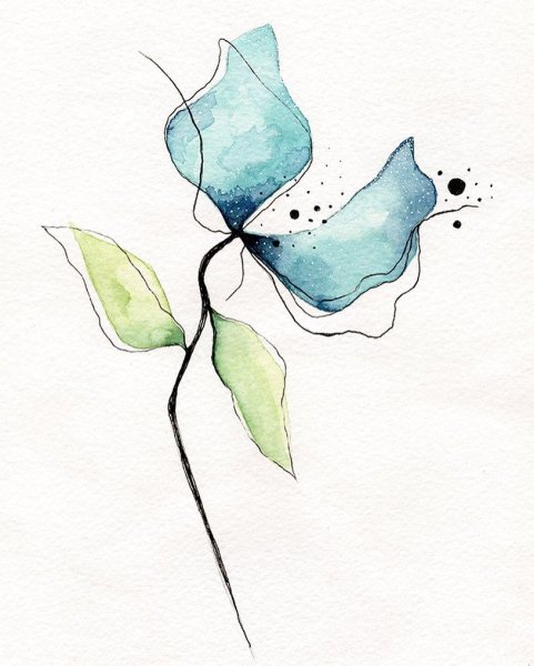 Легкая акварель