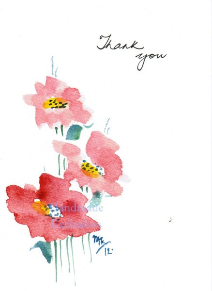 Открытки акварелью