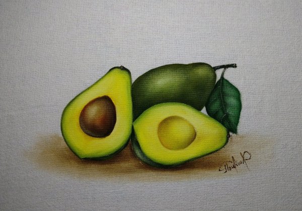 Декупаж с авокадо