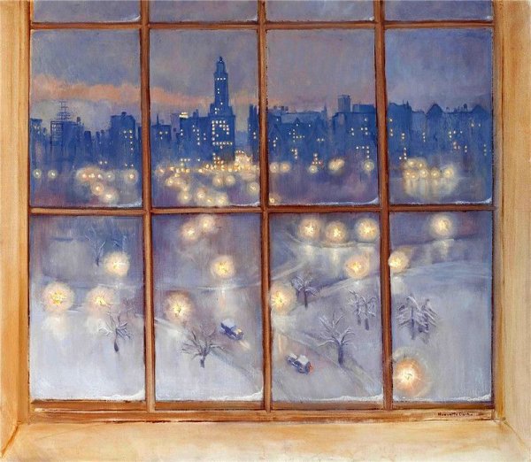 Художник Huguette Clark окно