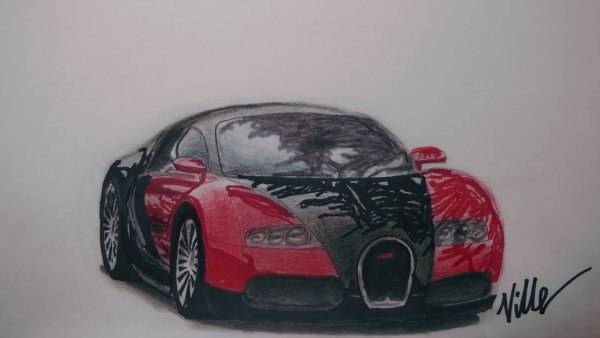 Рисунки машин фломастерами легко