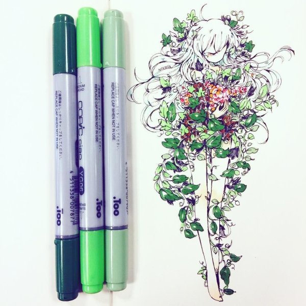 Арт фломастерами