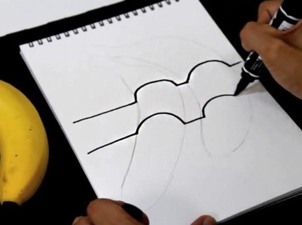 Объемные рисунки фломастерами для начинающих