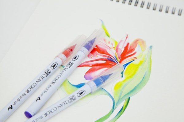 Акварельные маркеры для рисования