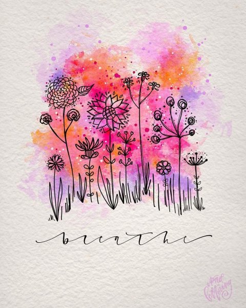 Идеи для рисования акварелью